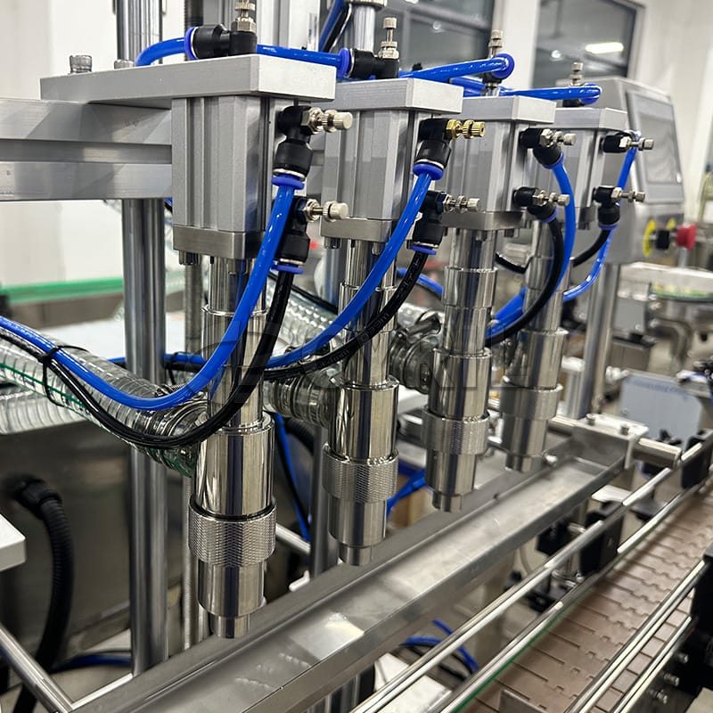 Fully automatic gear pump filling machine
