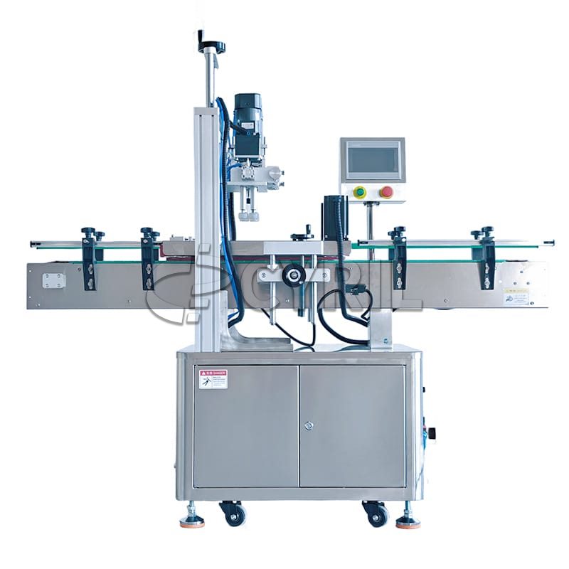 Fully automatic four-claw capping machine