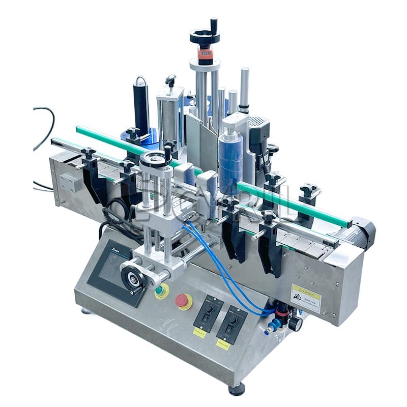 Desktop positioning labeling machine