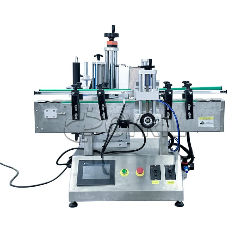 Desktop positioning labeling machine