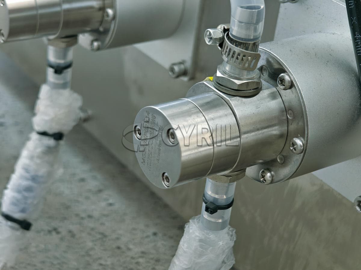 Desktop four-head magnetic pump liquid filling machine