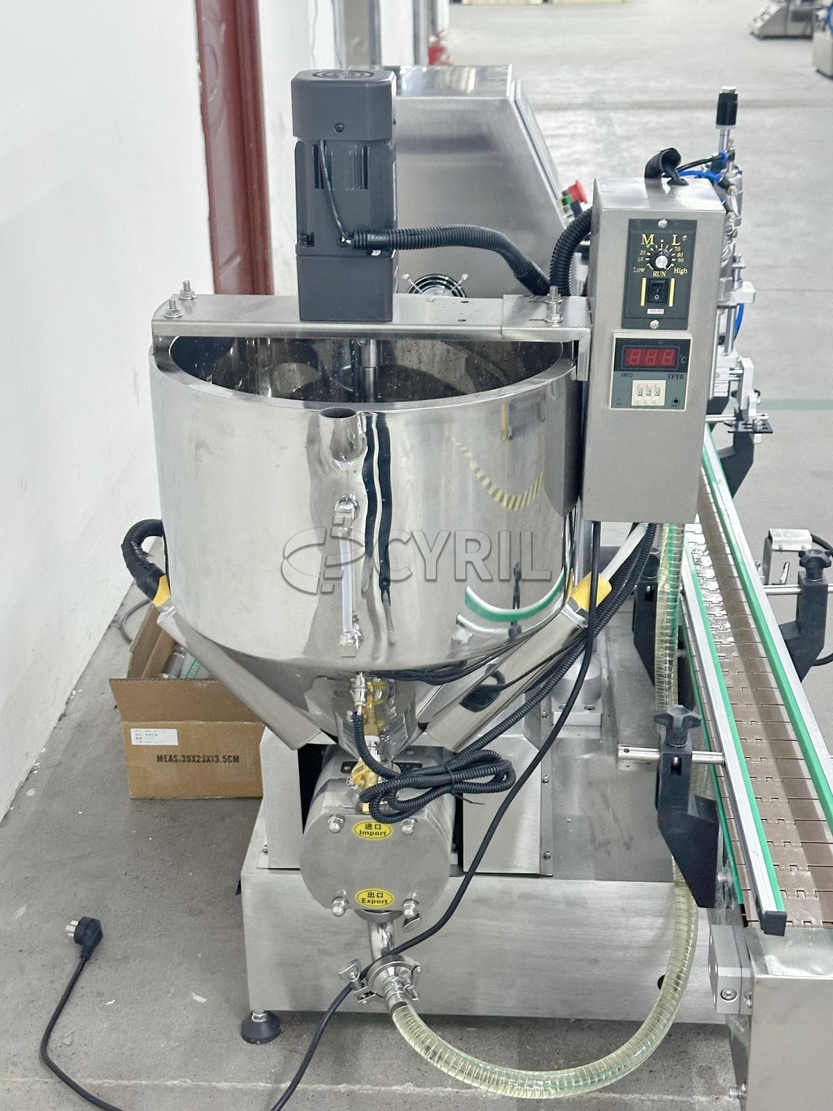 Desktop Single Head Rotor Pump Filling Machine