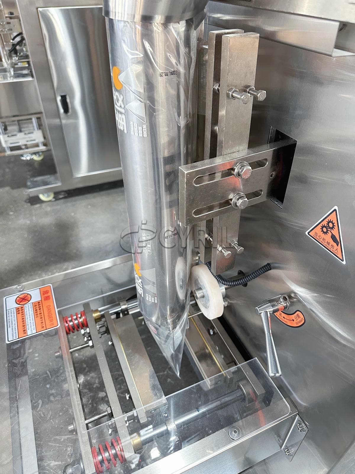 Powder packaging machine-flat push-back sealing