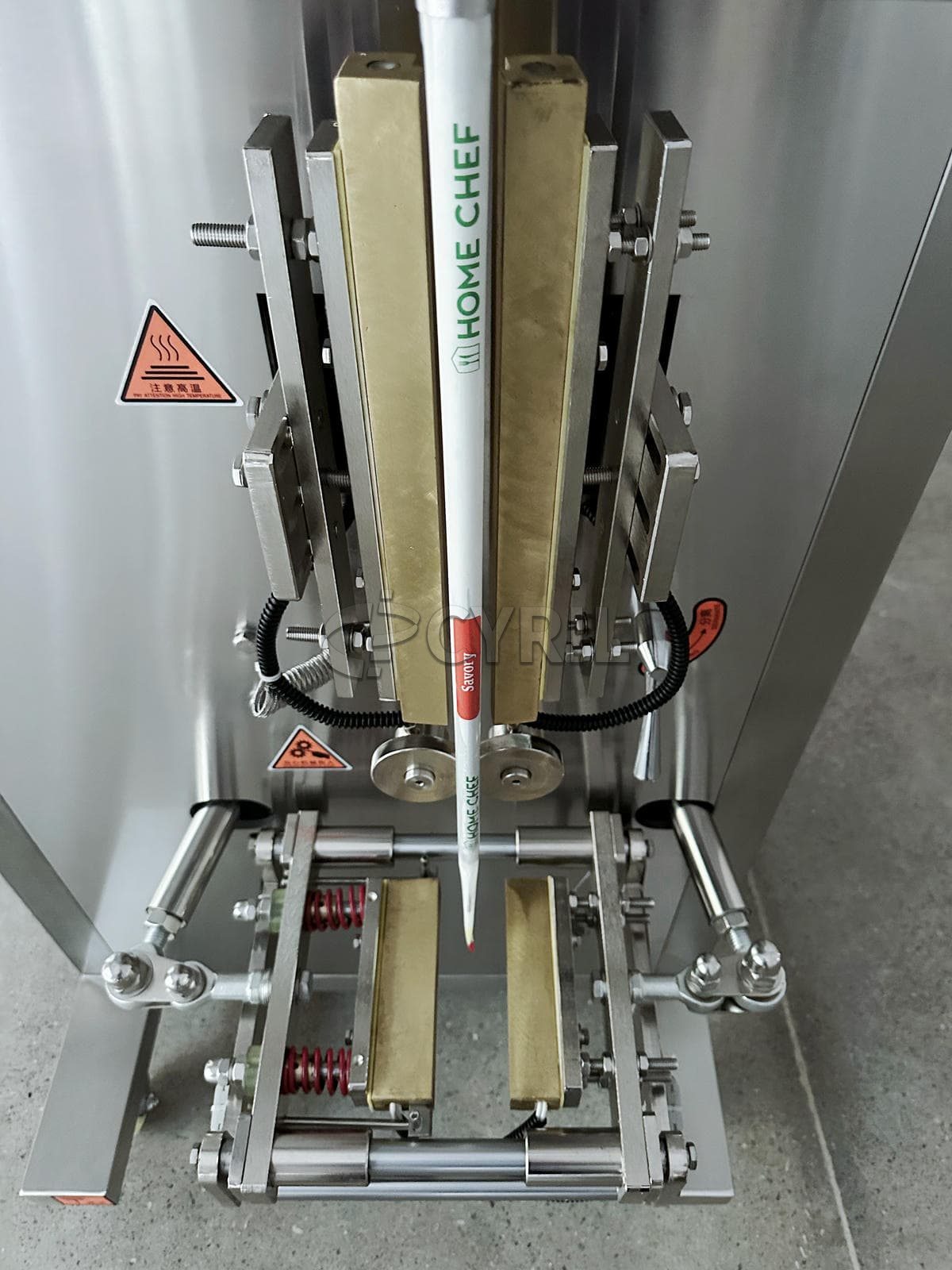 Jelly strip packaging machine