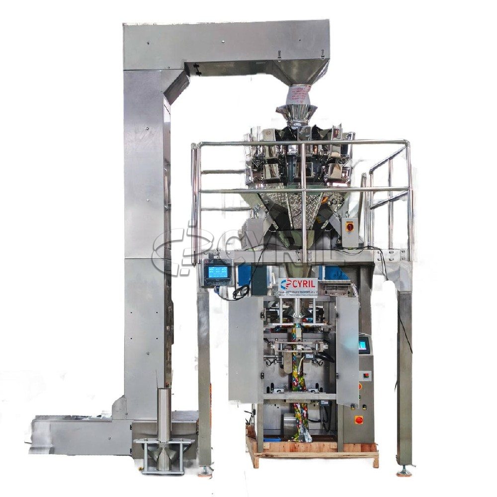 Ten-head lapel packaging machine + Z font lifting machine