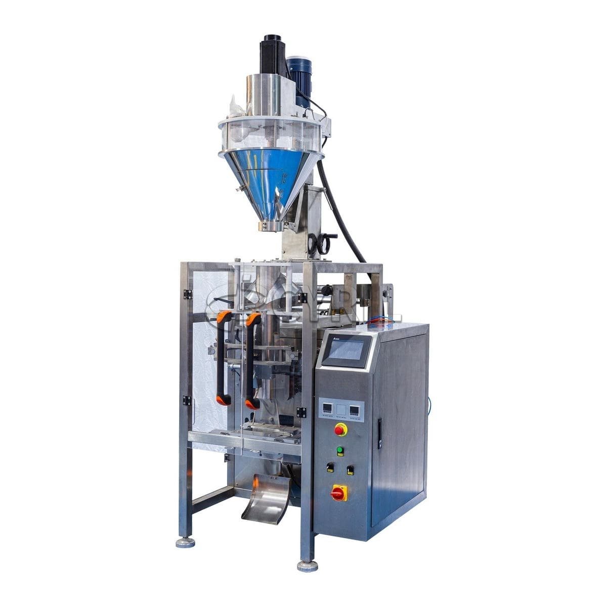 Lapel powder packaging machine