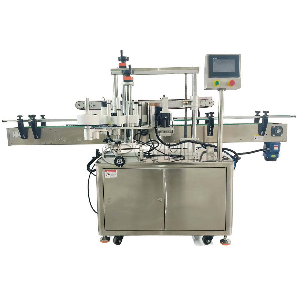 Side labeling machine