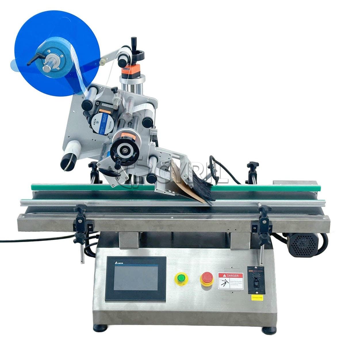 Standard desktop flat labeling machine