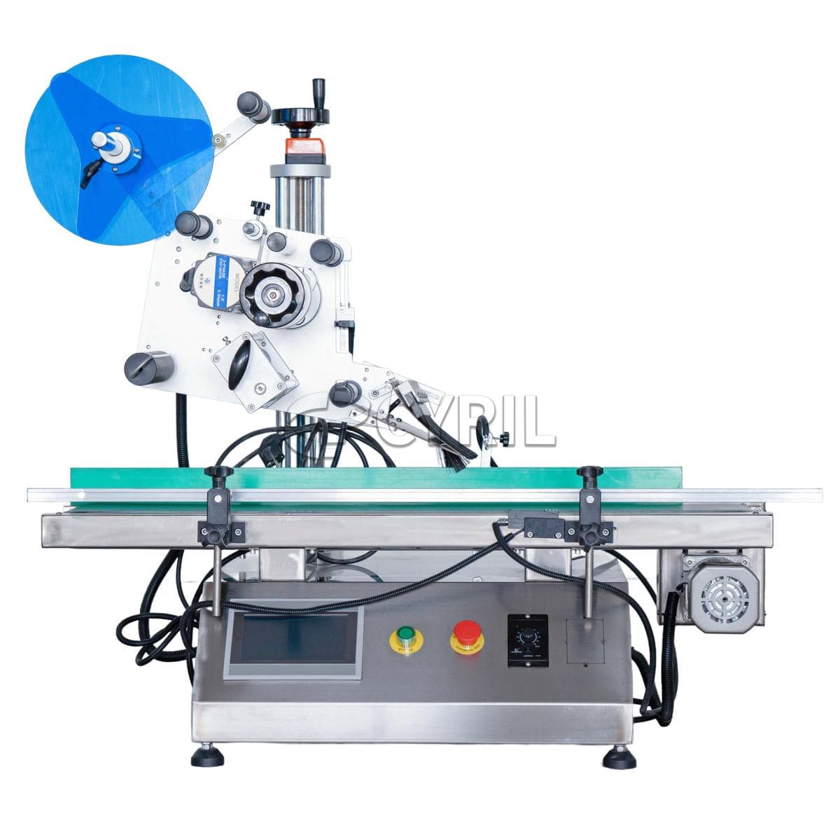 Standard desktop flat labeling machine
