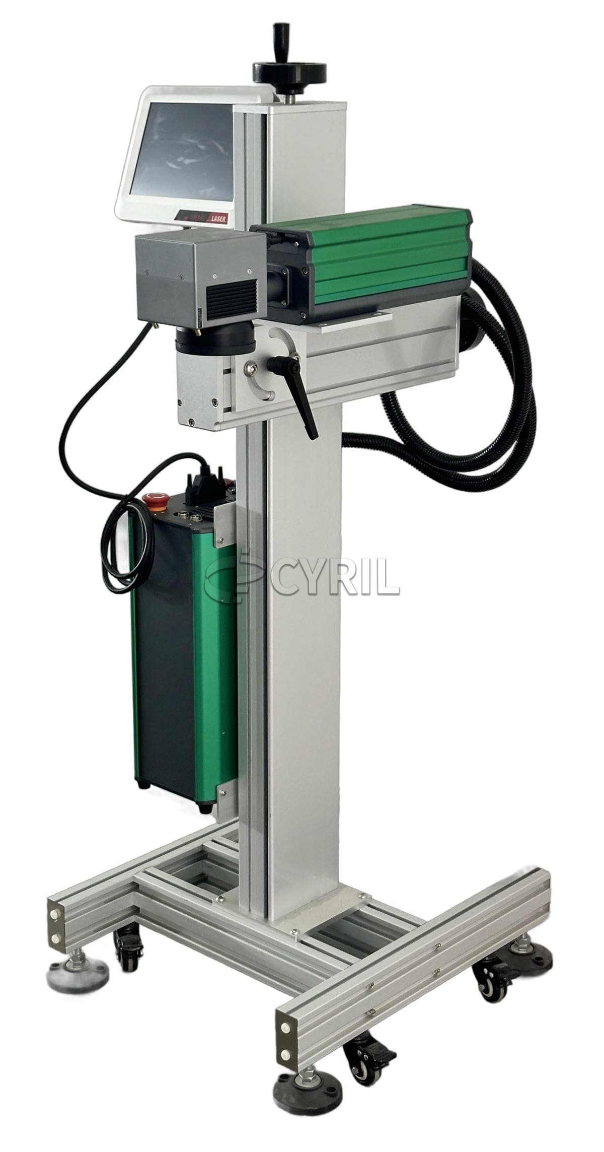 Fiber laser coding machine