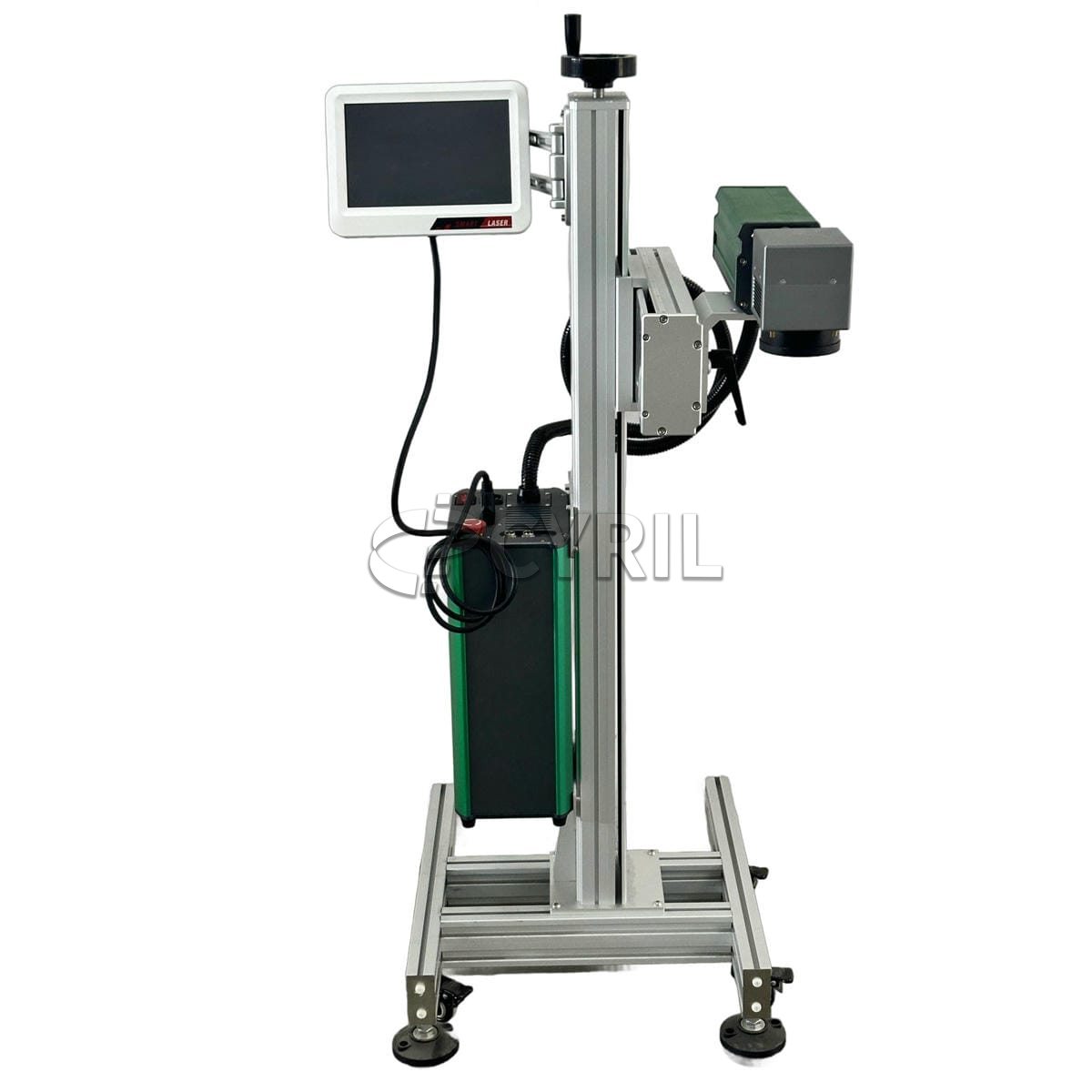 Fiber laser coding machine
