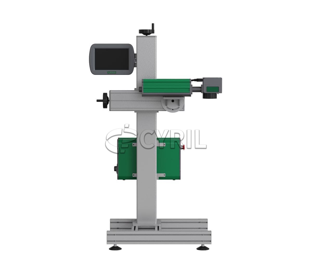 Fiber split laser coding machine