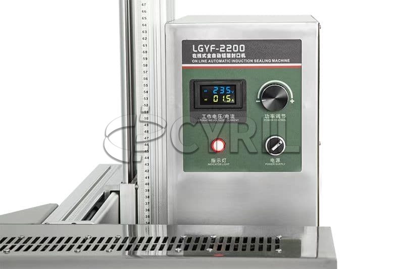 Air-cooled online aluminum foil sealing machine