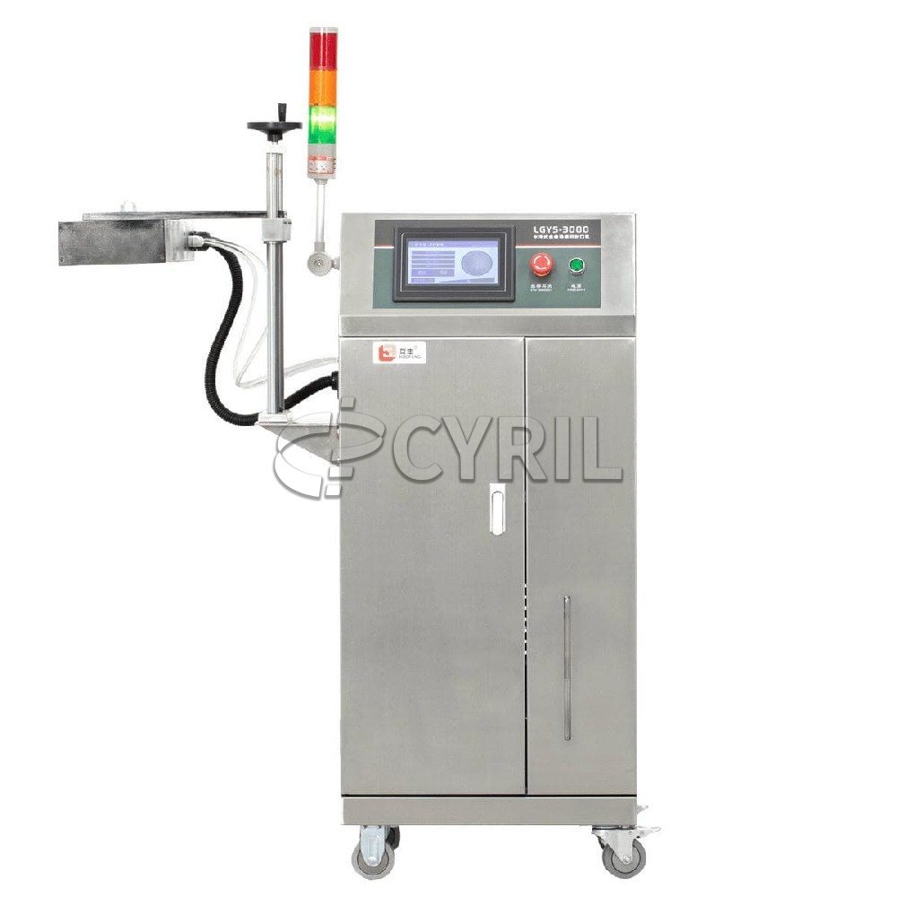 Aluminum foil button sealing machine