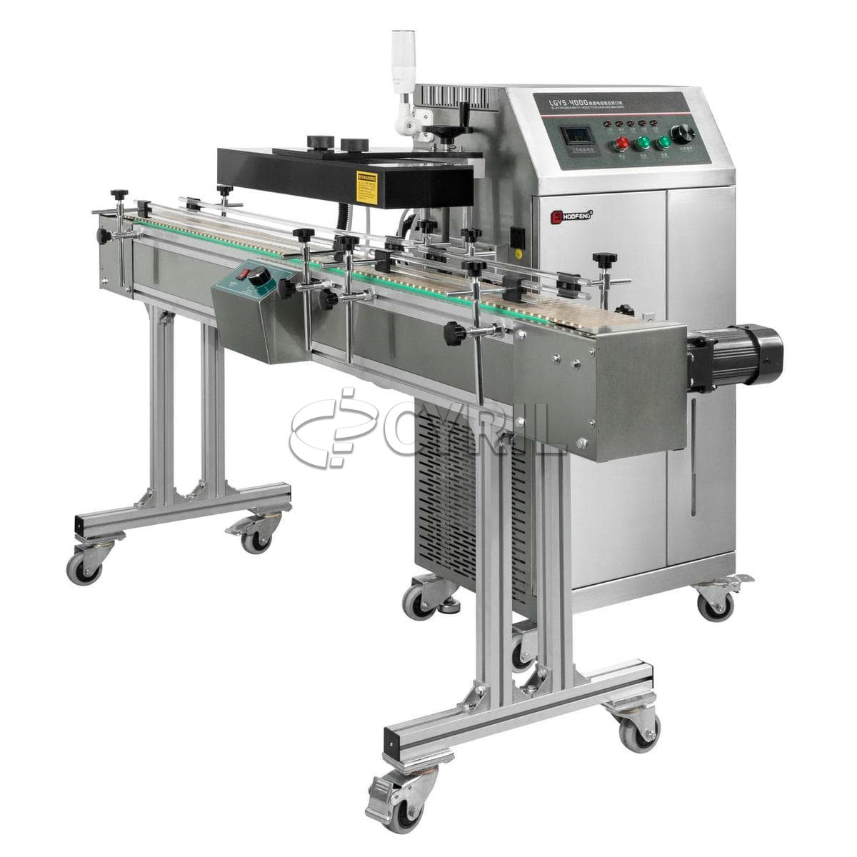 Aluminum foil button sealing machine