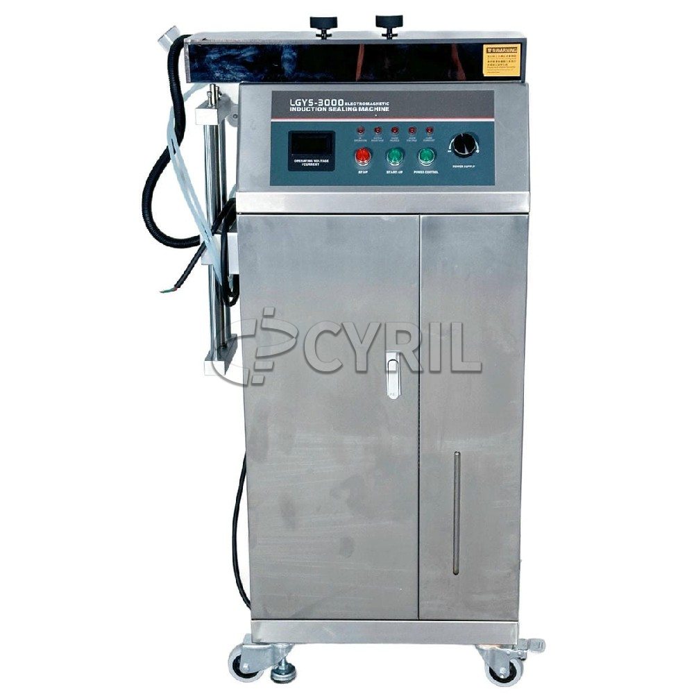 Vertical aluminum foil water-cooled sealing machine