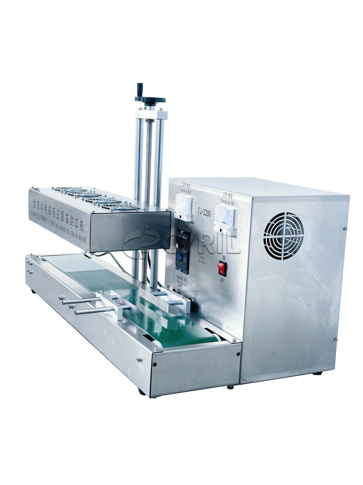 Desktop foil sealing machine