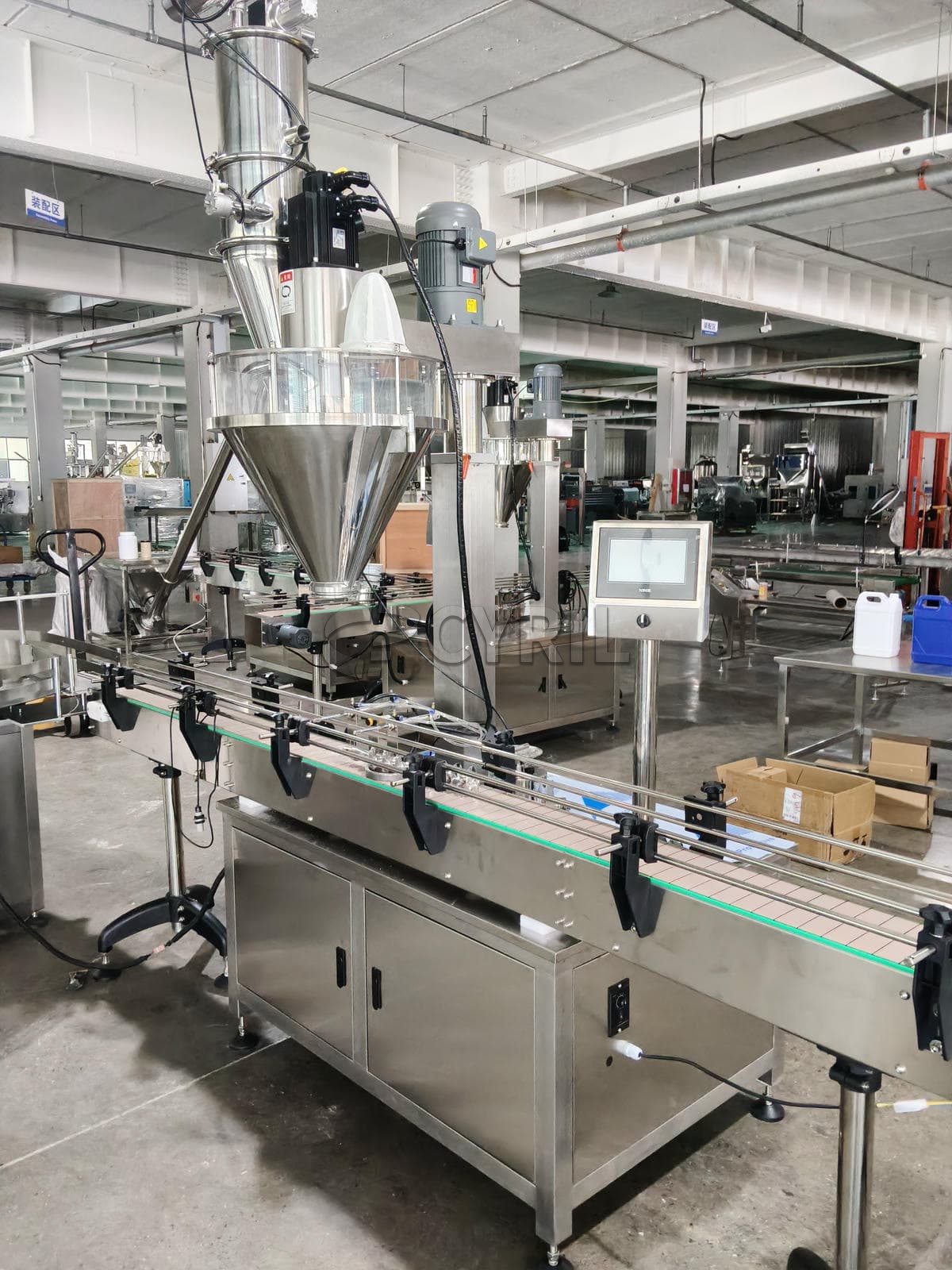Powder filling machine