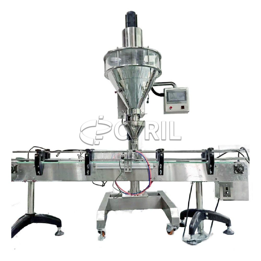 Square bucket lifting powder filling machine