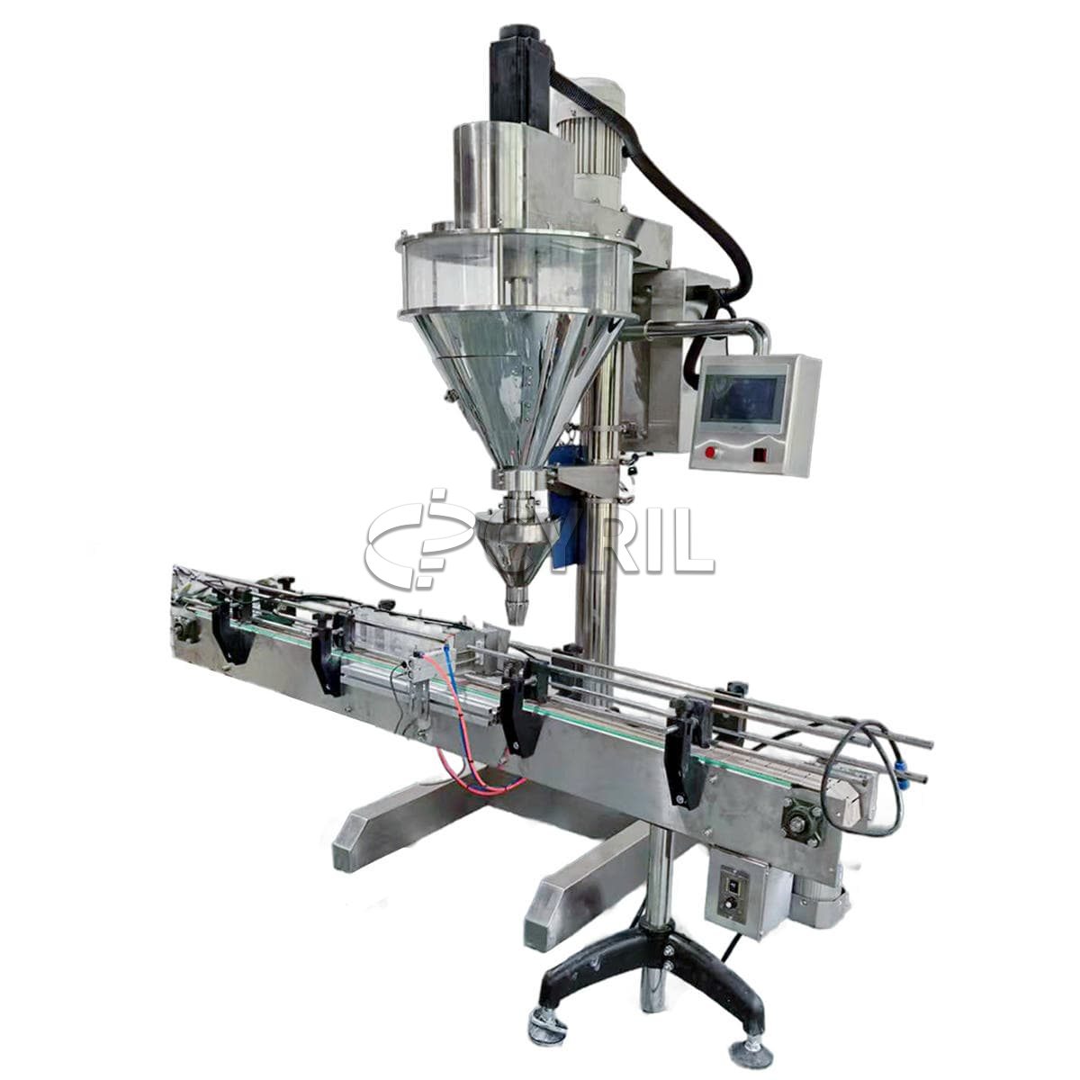 Square bucket lifting powder filling machine