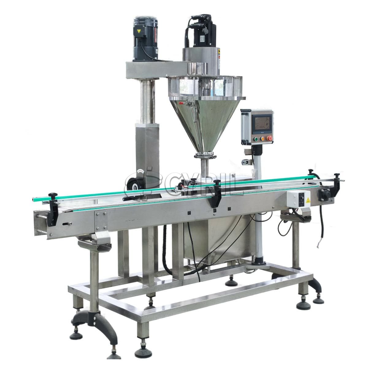Single head powder filling machine