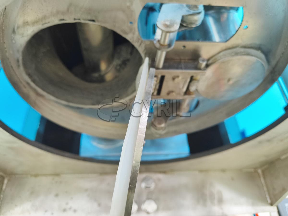 Single head push powder filling machine