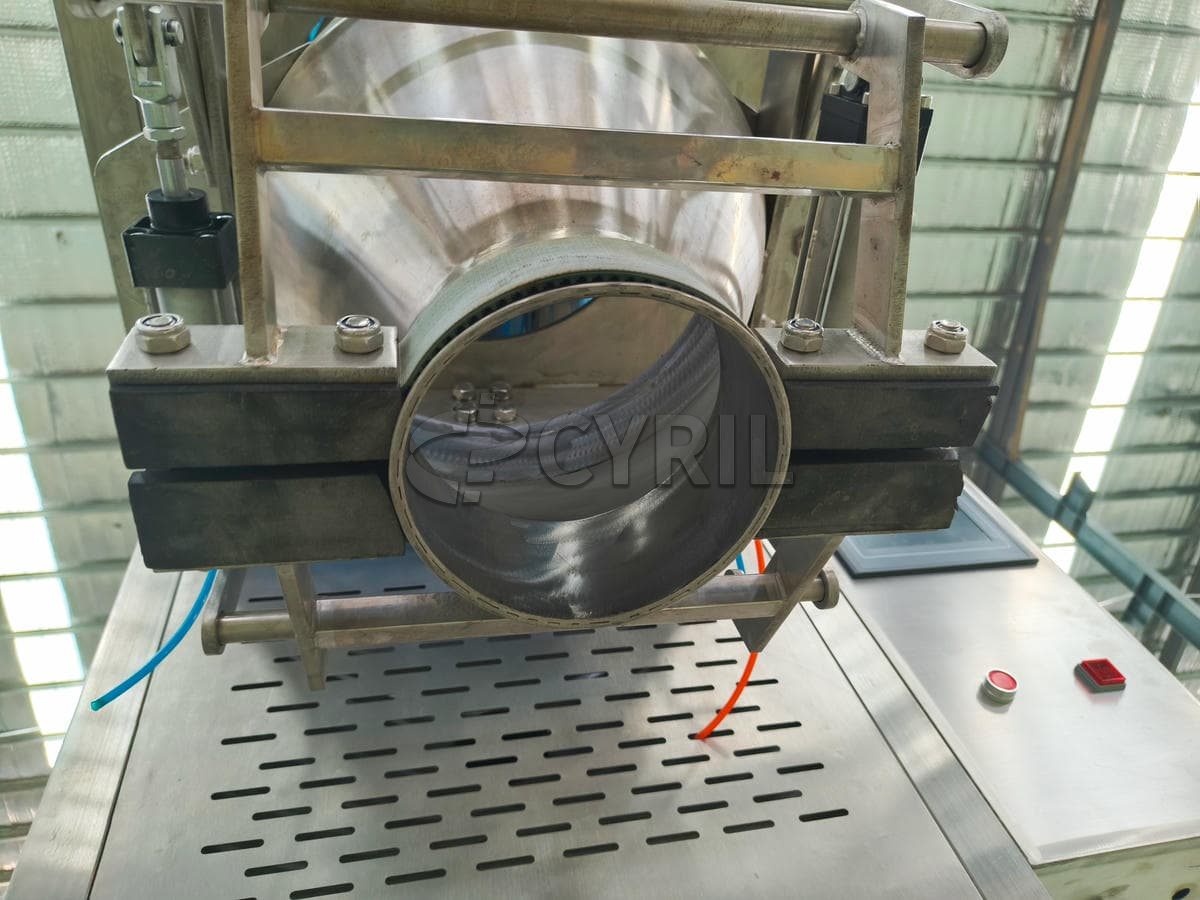 Single head push powder filling machine