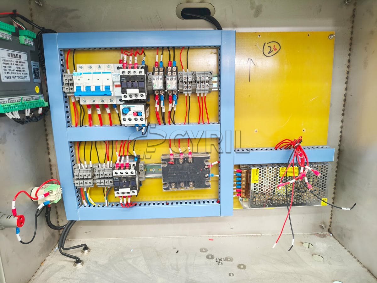 Single head push powder filling machine