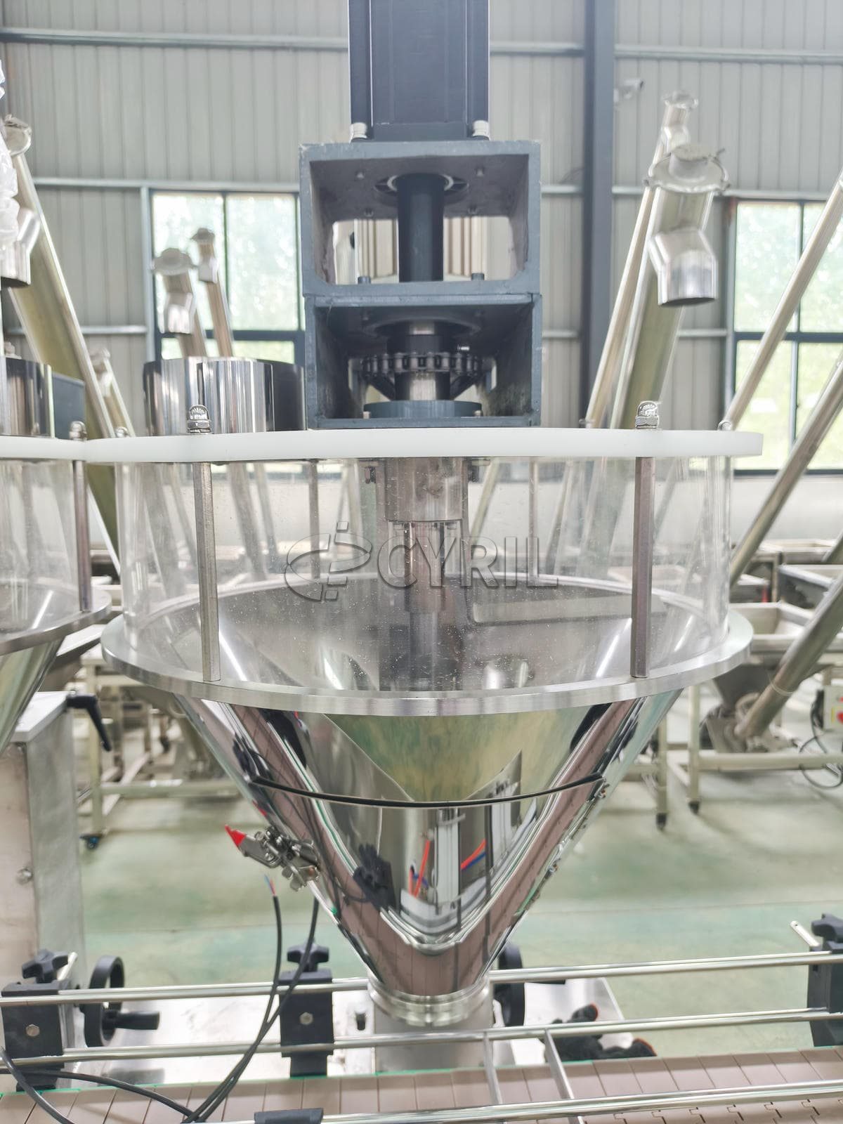 Fully automatic double-head powder filling machine