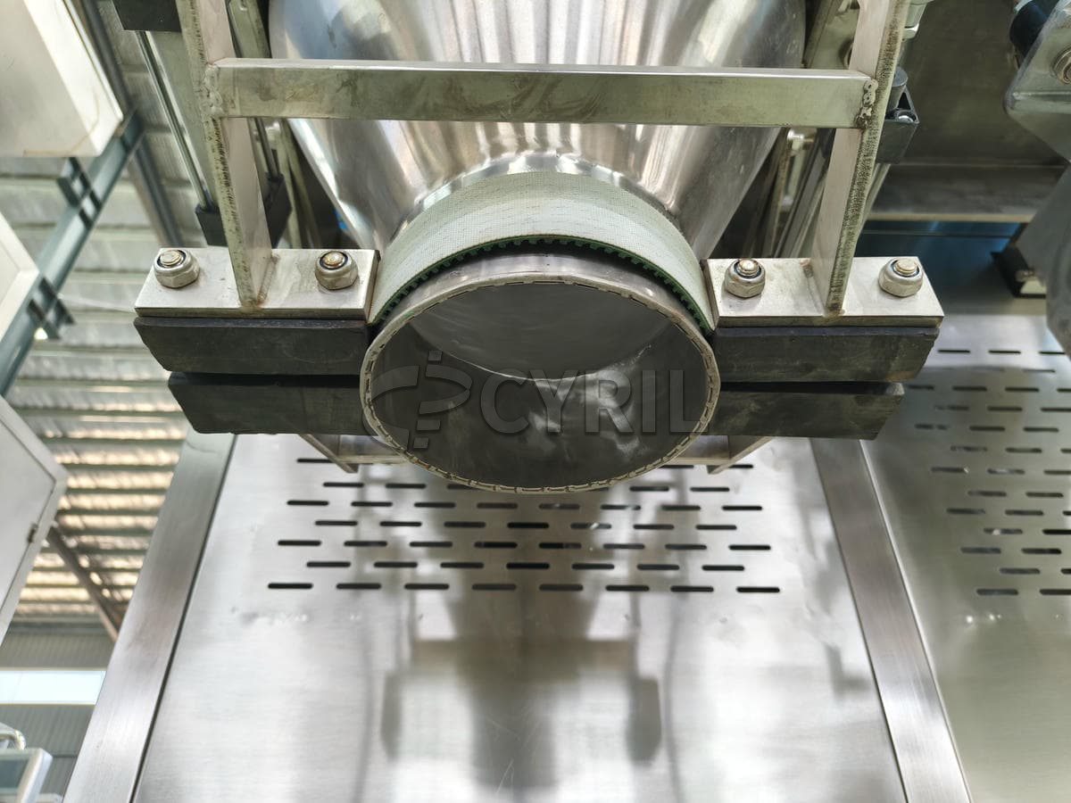 Fully automatic double-head powder filling machine