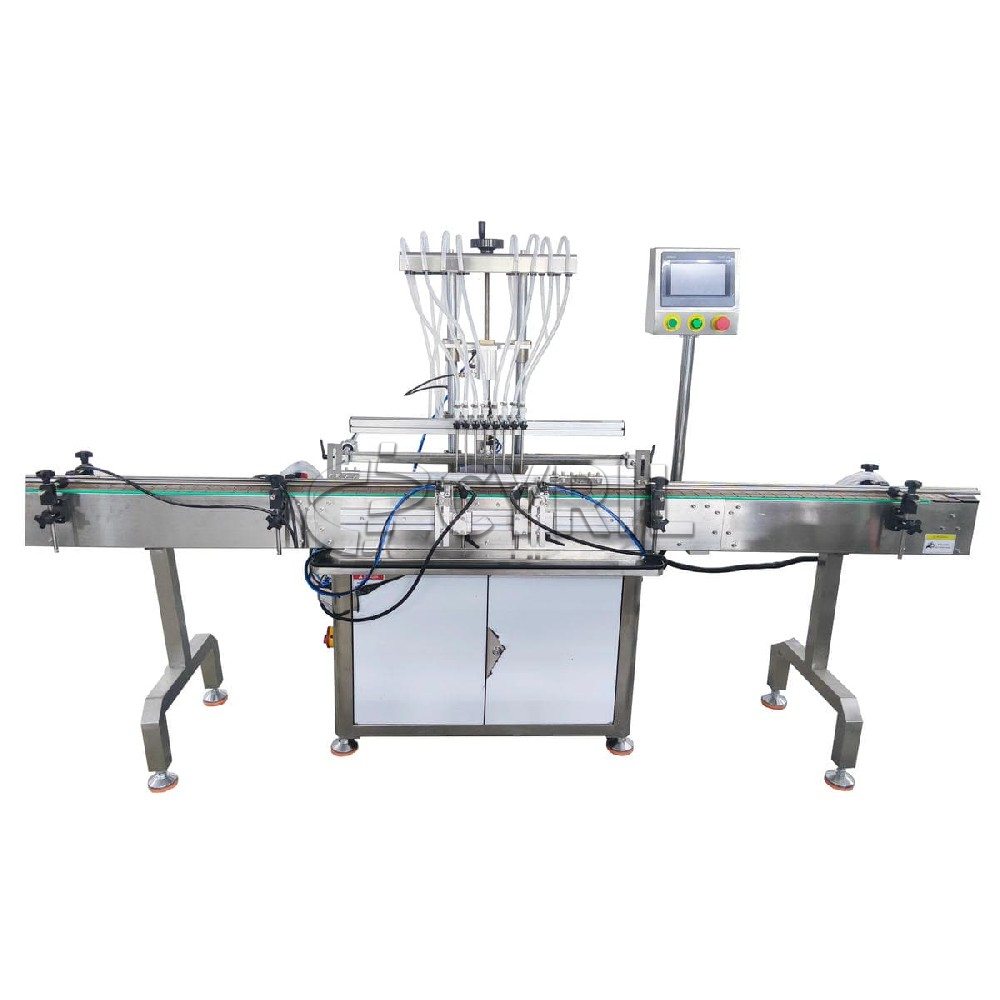 Six-head magnetic pump filling machine