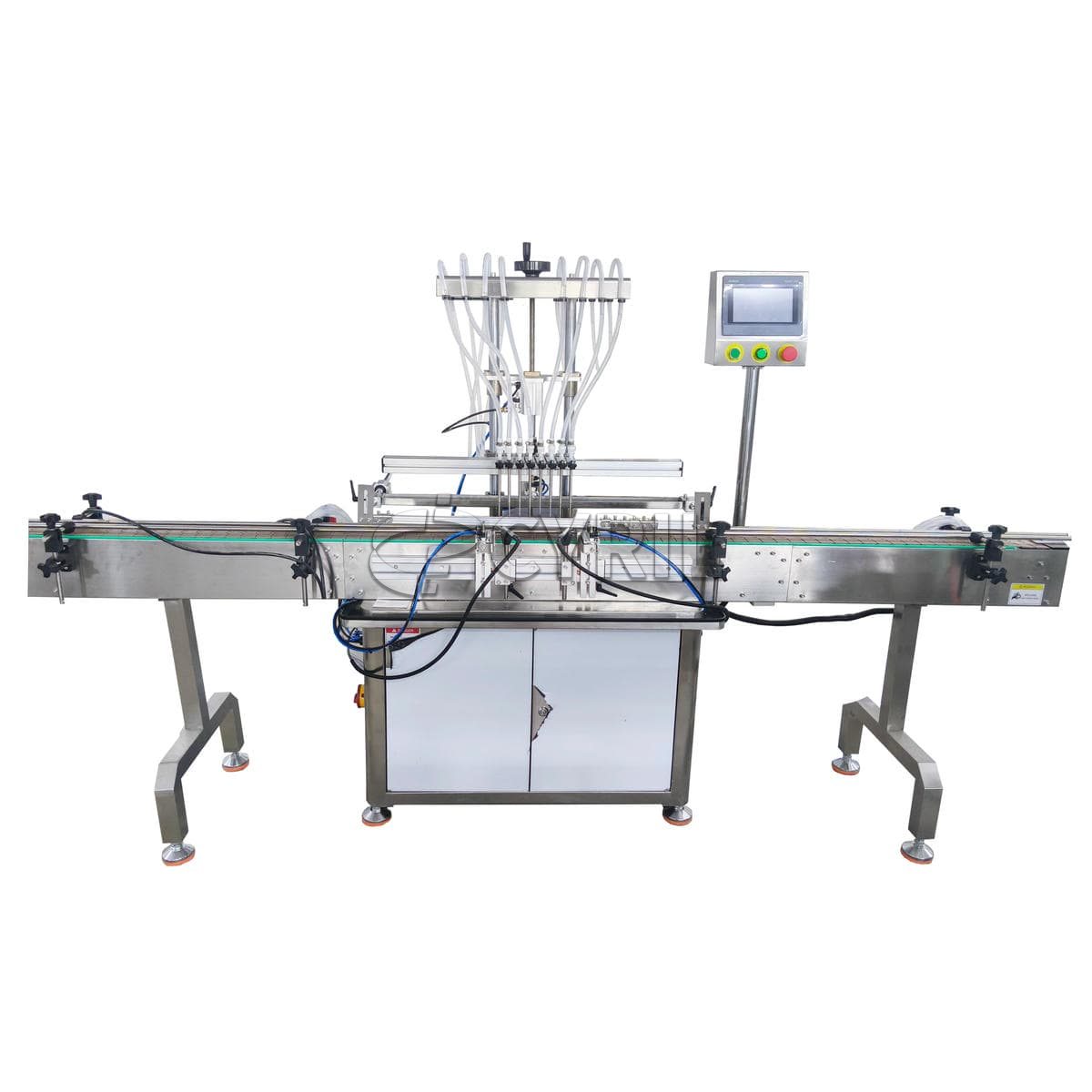 Six-head magnetic pump filling machine