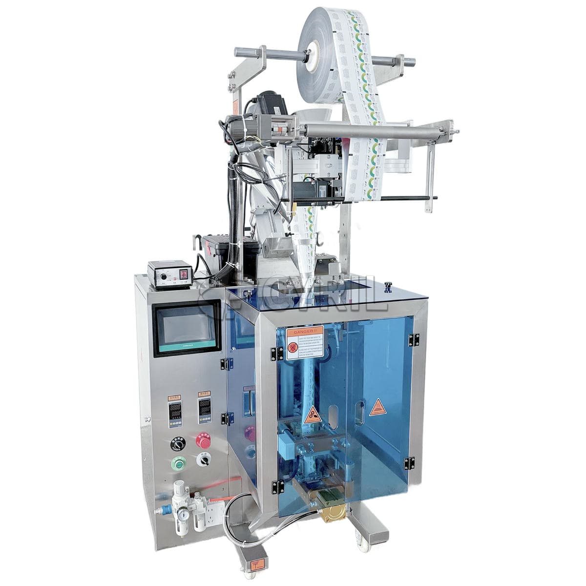 Rounded corner special-shaped powder packaging machine