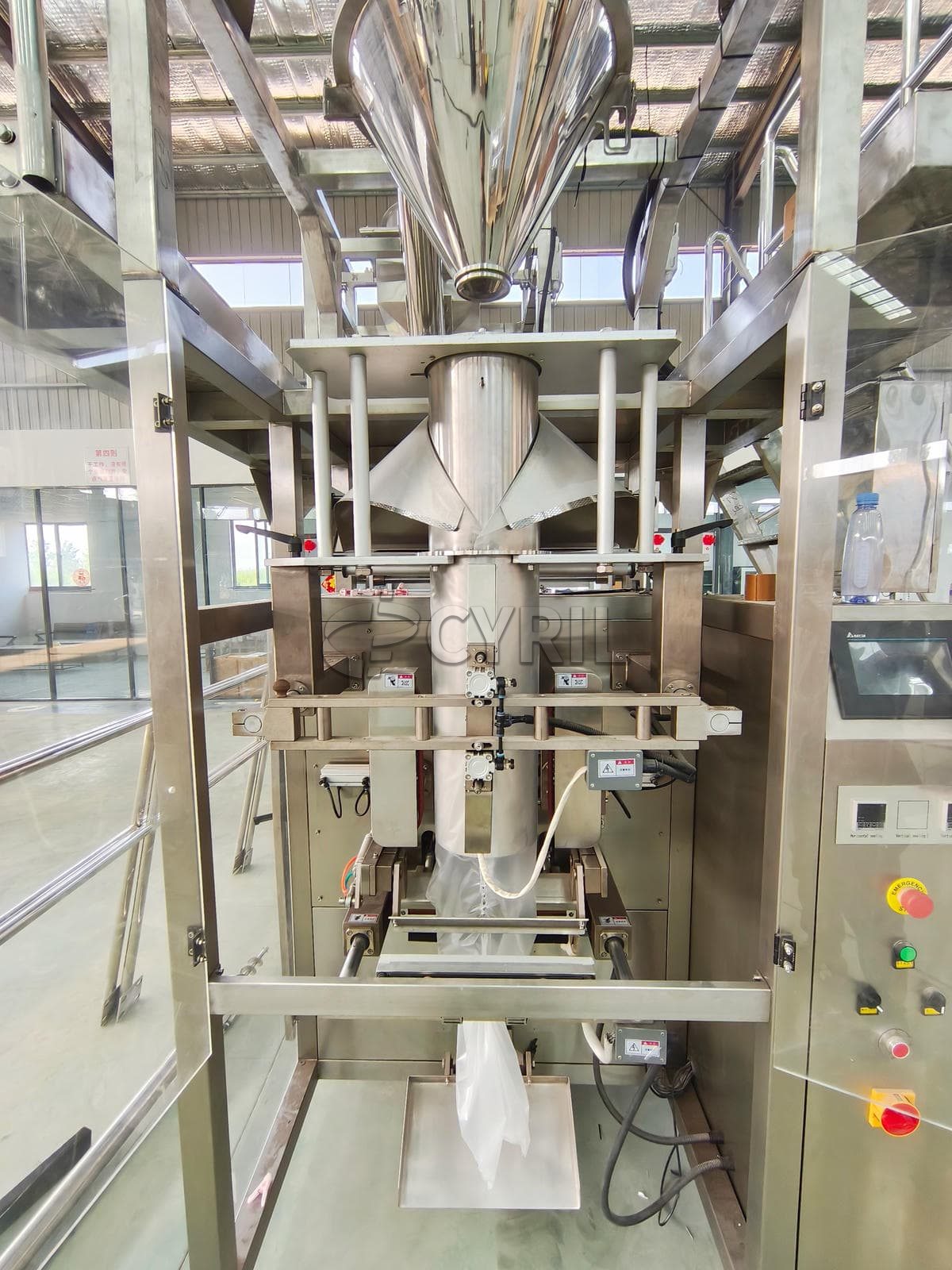 Large powder packaging machine