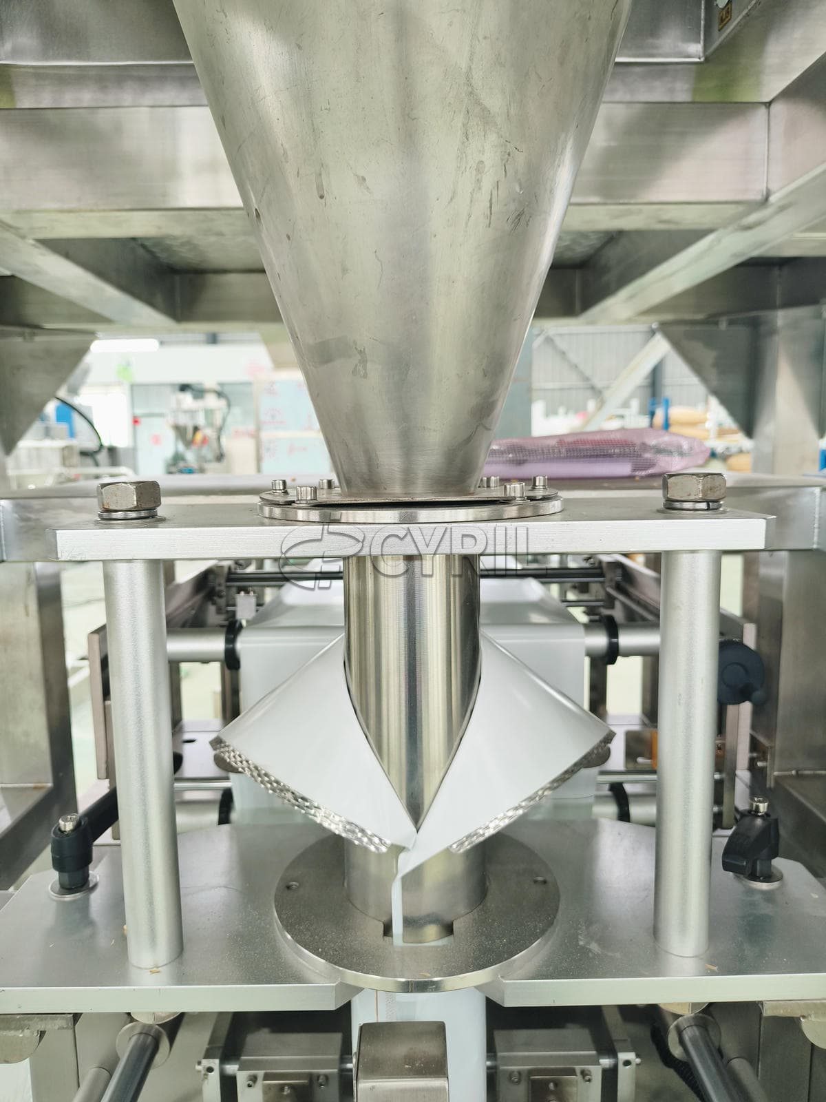 Z font elevator ten-head weighing packaging machine
