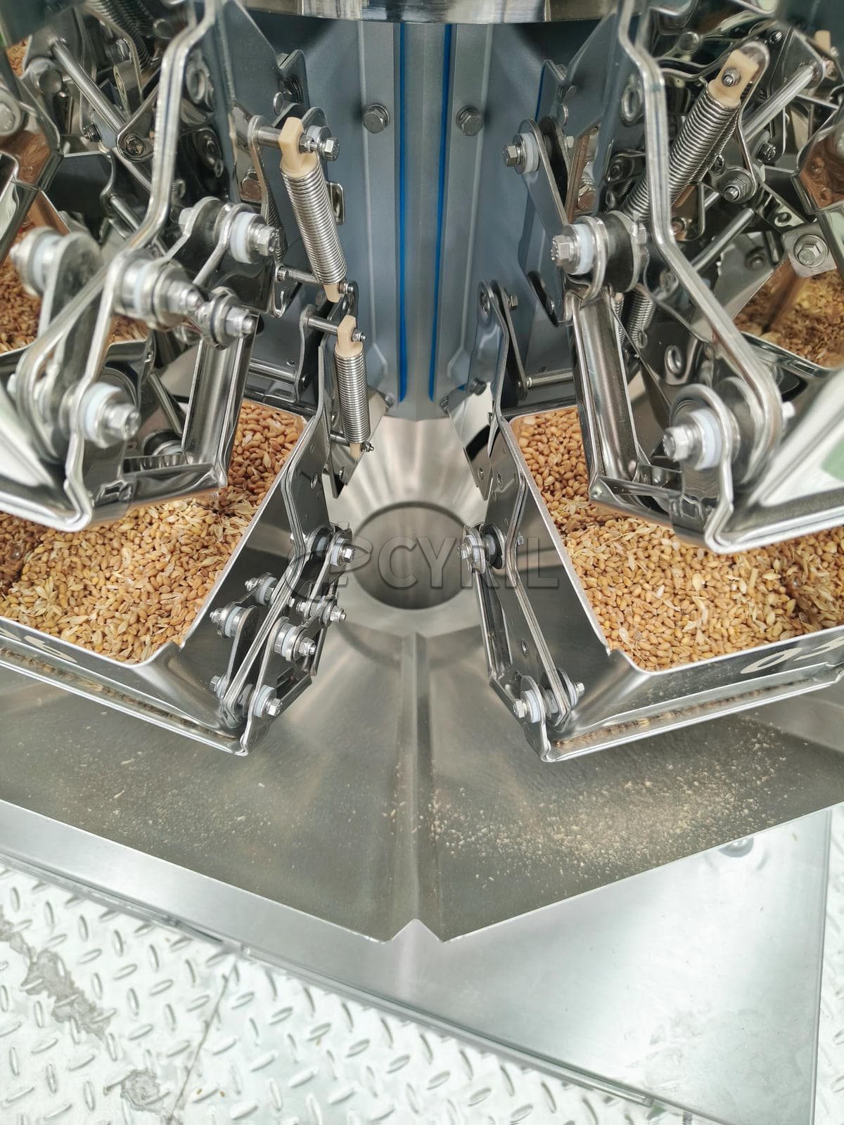 Z font elevator ten-head weighing packaging machine