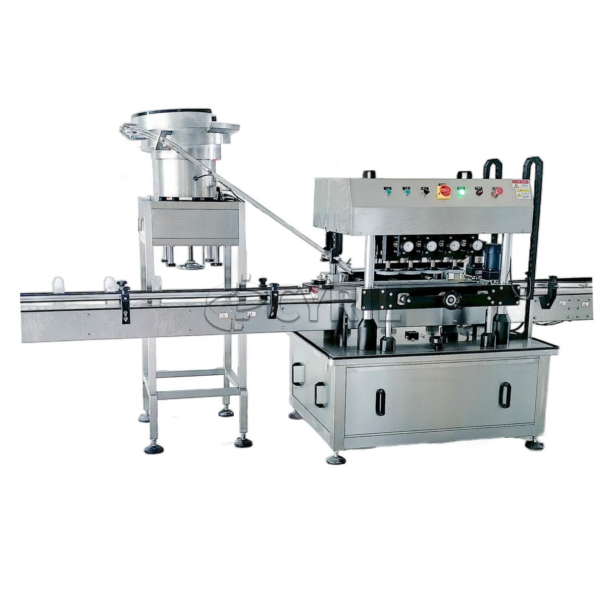 Eight-wheel high-speed capping machine