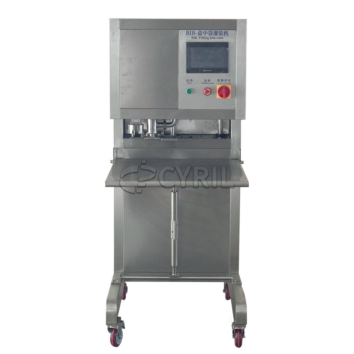 Bag-in-box filling machine