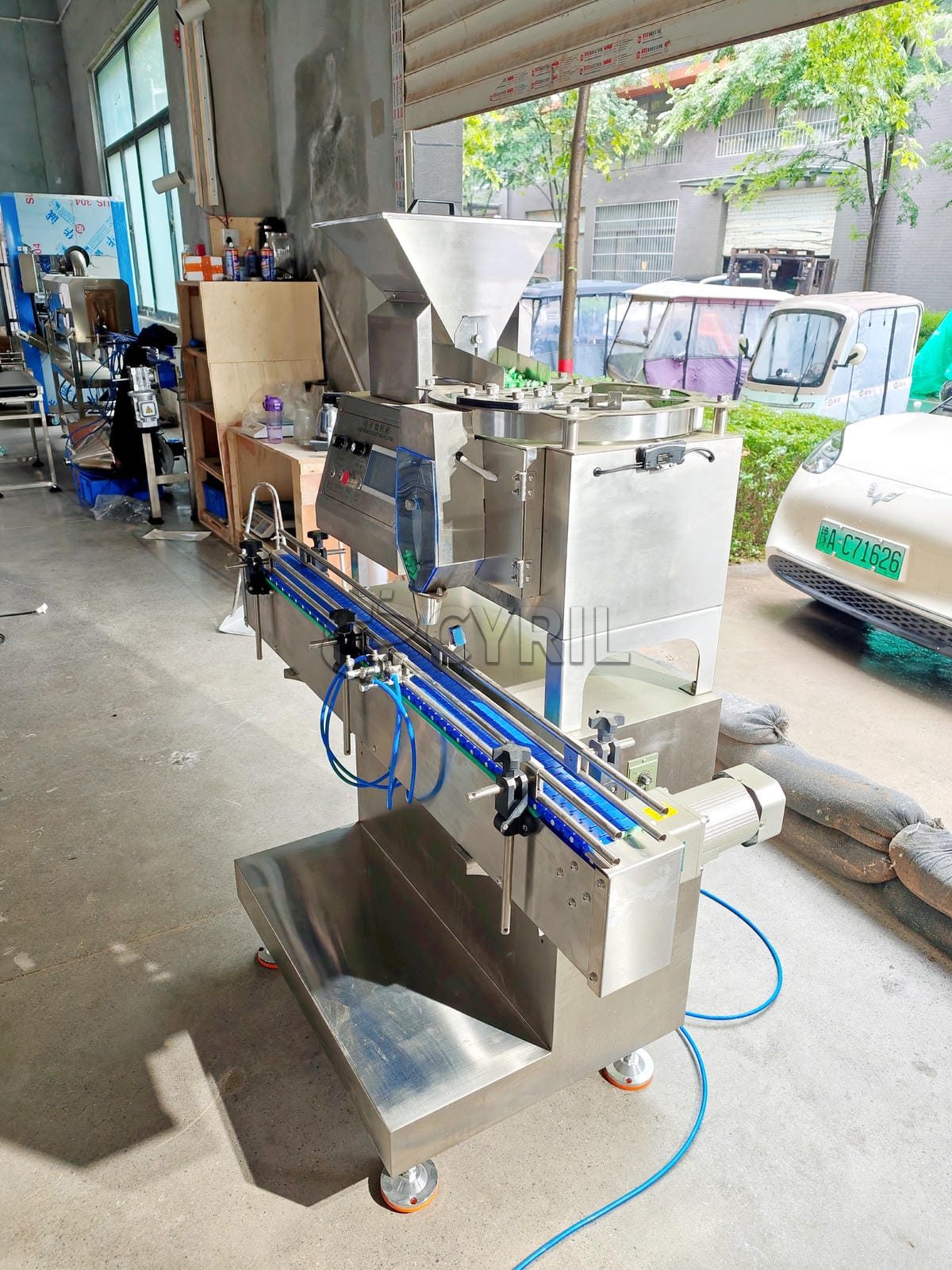 Fully automatic counting filling machine