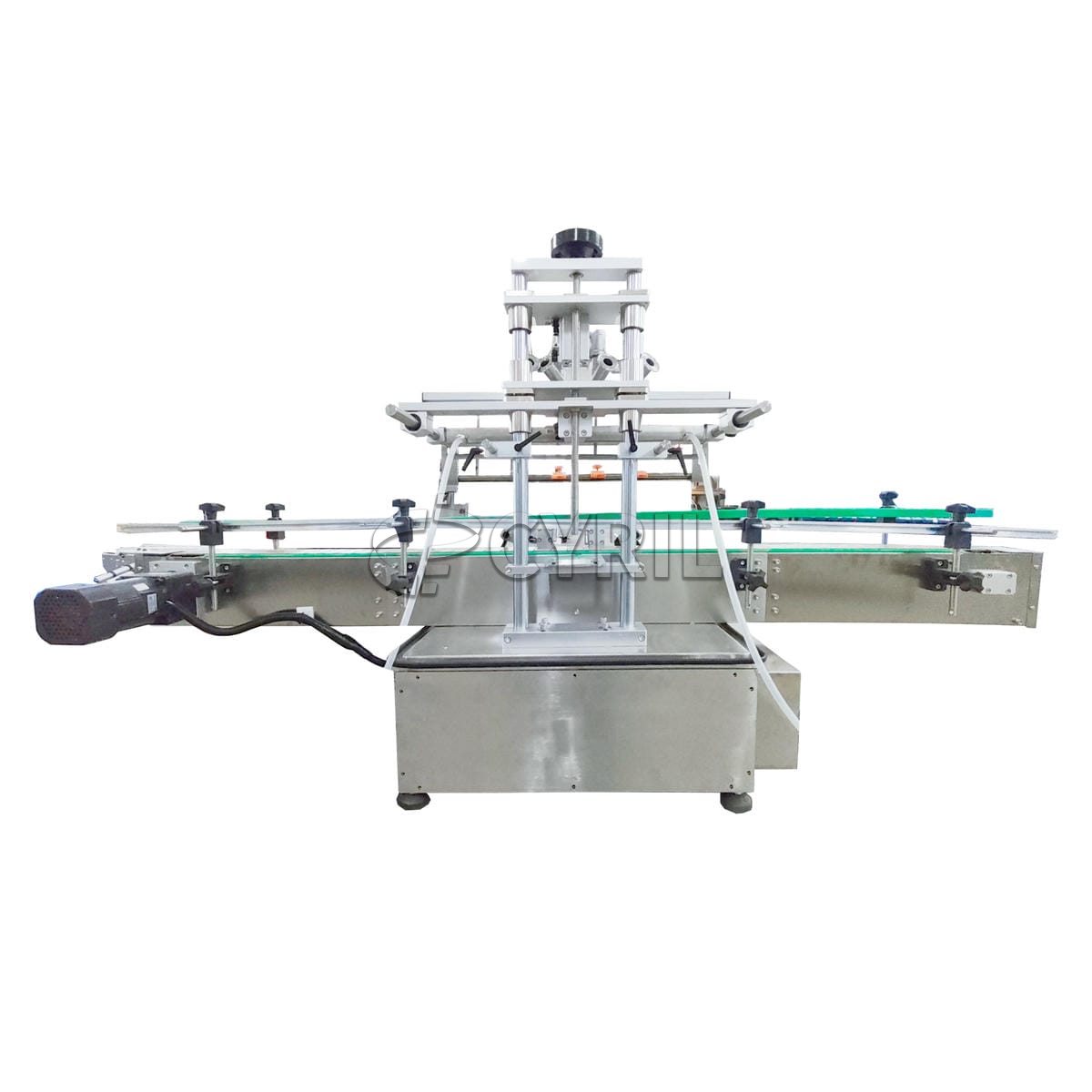 Desktop four-head paste filling machine