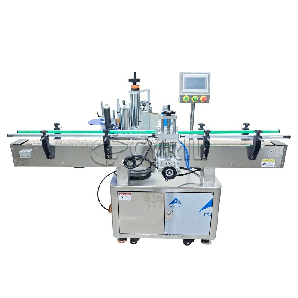 Round bottle positioning labeling machine