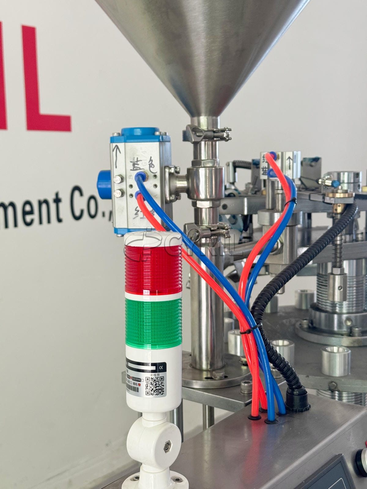 Aluminum tube Filling and sealing machine