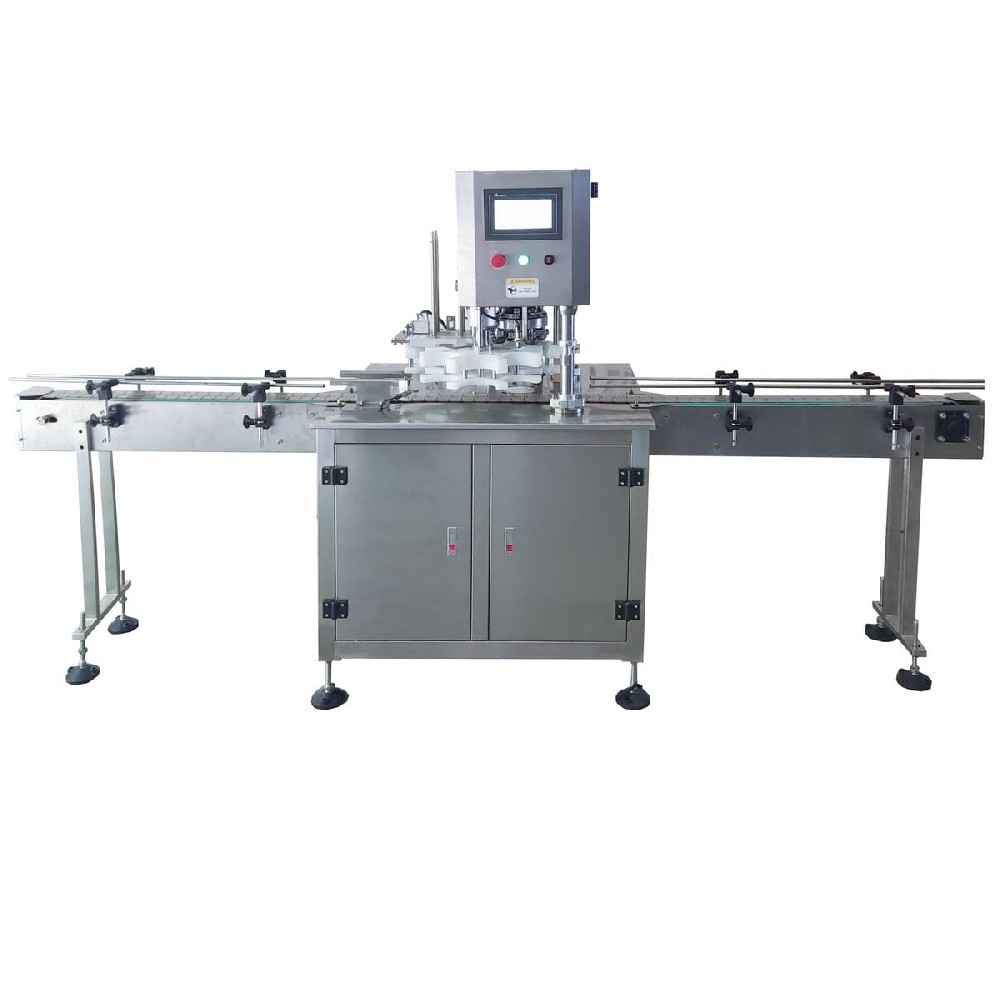 Fully automatic aluminum cap capping machine