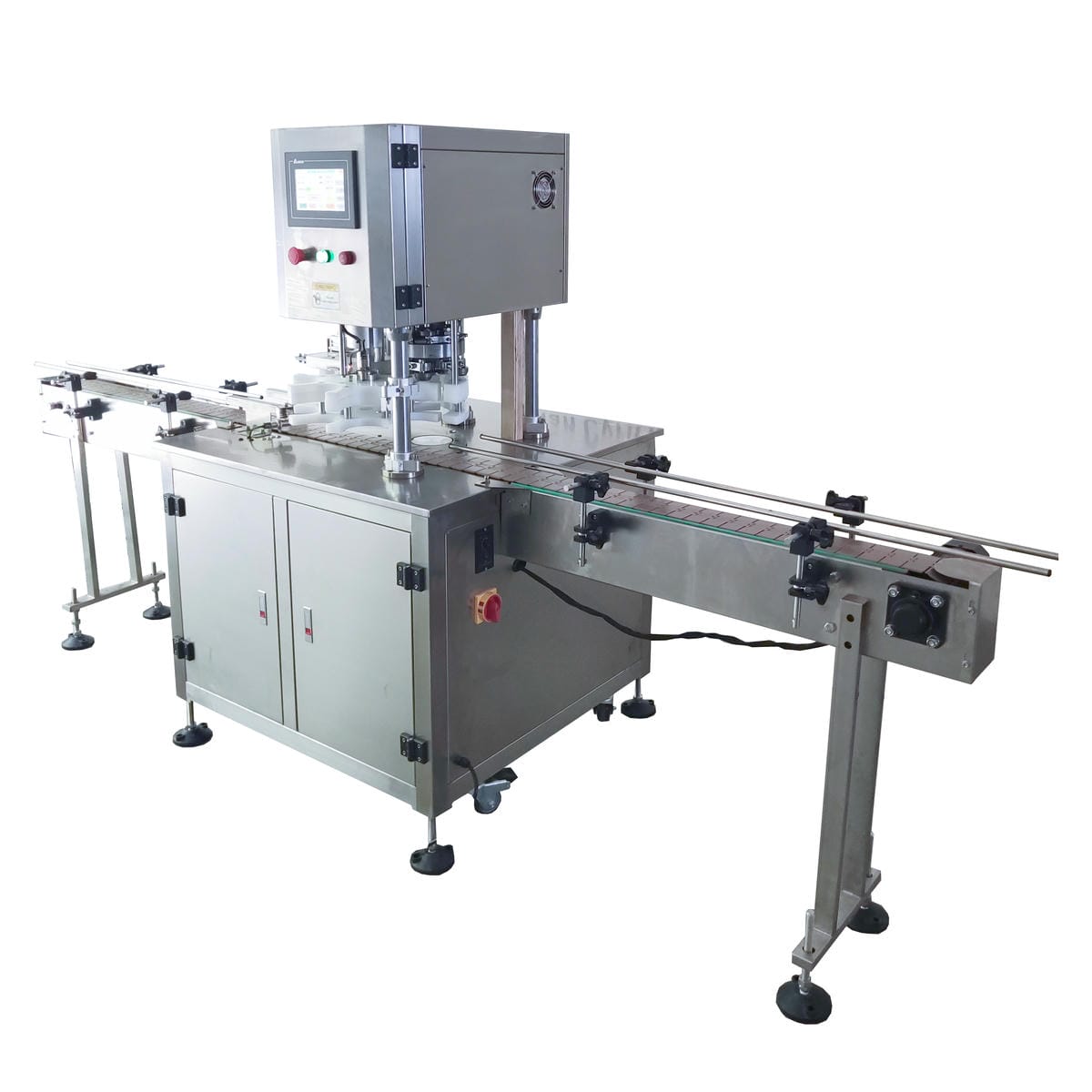 Fully automatic aluminum cap capping machine